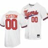 Custom Clemson Tigers Baseball Jersey Name and Number NCAA College White