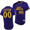 Custom ECU Pirates Baseball Jersey Name and Number NCAA College Purple