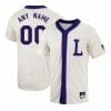 Custom LSU Tigers Baseball Jersey Name and Number NCAA College White