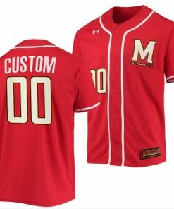 Custom Maryland Terrapins Basketball Jersey