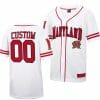 Custom Maryland Terrapins Baseball Jersey Name and Number NCAA College Retro White
