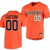 Custom Oregon State Beavers Baseball Jersey Name and Number NCAA College Orange