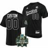Custom Texas Aggies Baseball Jersey Name and Number NCAA College 2022 College World Series Black 2 Custom Texas Aggies Baseball Jersey Name and Number NCAA College 2022 College World Series Black