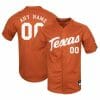 Custom Texas Longhorns Jersey Name and Number Baseball NCAA College Orange 3 Custom Texas Longhorns Baseball Jersey Name and Number NCAA College Orange