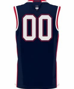 Custom UConn Huskies Jersey College Basketball Name and Number Navy