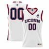 Custom UConn Huskies Jersey College Basketball Name and Number White