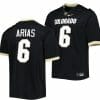 Daniel Arias Jersey Colorado Buffaloes College Football Untouchable Replica Black #6