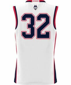 Alternative view of Donovan Clingan Jersey UConn Huskies College Basketball White #32