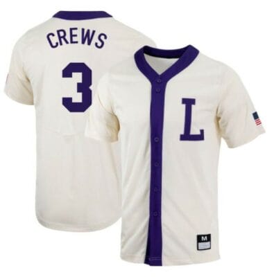 Dylan Crews Jersey LSU Tigers Baseball NCAA College White Alumni #3