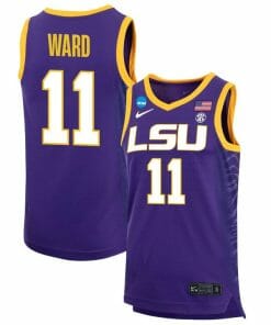 Emily Ward Jersey LSU Tigers Basketball 2023 NCAA College Purple #11