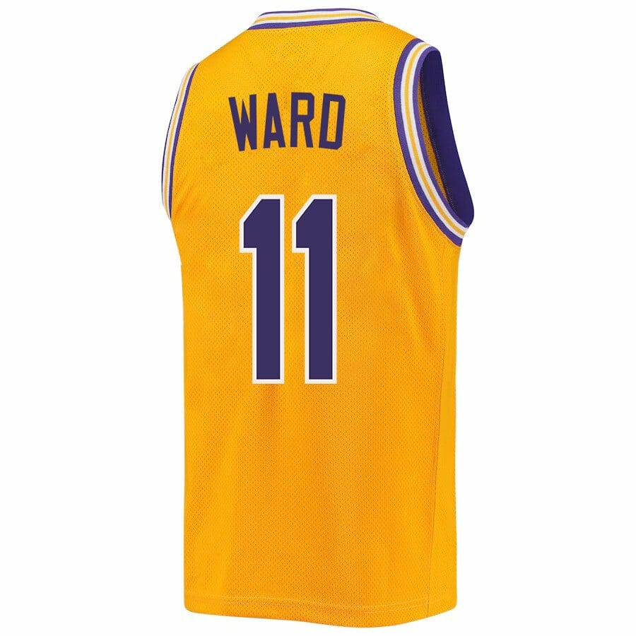 Emily Ward Jersey LSU Tigers Basketball 2023 NCAA College Retro Gold #11 3 Emily Ward Jersey LSU Tigers Basketball 2023 NCAA College Retro Gold #11