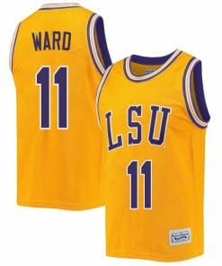 Emily Ward Jersey LSU Tigers Basketball 2023 NCAA College Retro Gold #11