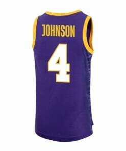 Flau'jae Johnson Jersey LSU Tigers Basketball 2023 NCAA College Purple #4