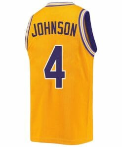Flau'jae Johnson Jersey LSU Tigers Basketball 2023 NCAA College Retro Gold #4