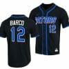 Hunter Barco Jersey Florida Gators Baseball NCAA College Full-Button Black #12