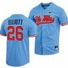Hunter Elliott Jersey Ole Miss Rebels College Baseball Blue #26