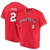 Jace Jung Jersey Texas Tech Red Raiders Baseball Under Armour NCAA College Red Alumni #2