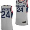 Jordan Hawkins Jersey UConn Huskies College Basketball Limited Gray #24