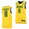 Jada Walker Jersey Baylor Bears College Basketball Replica Jersey Gold #11