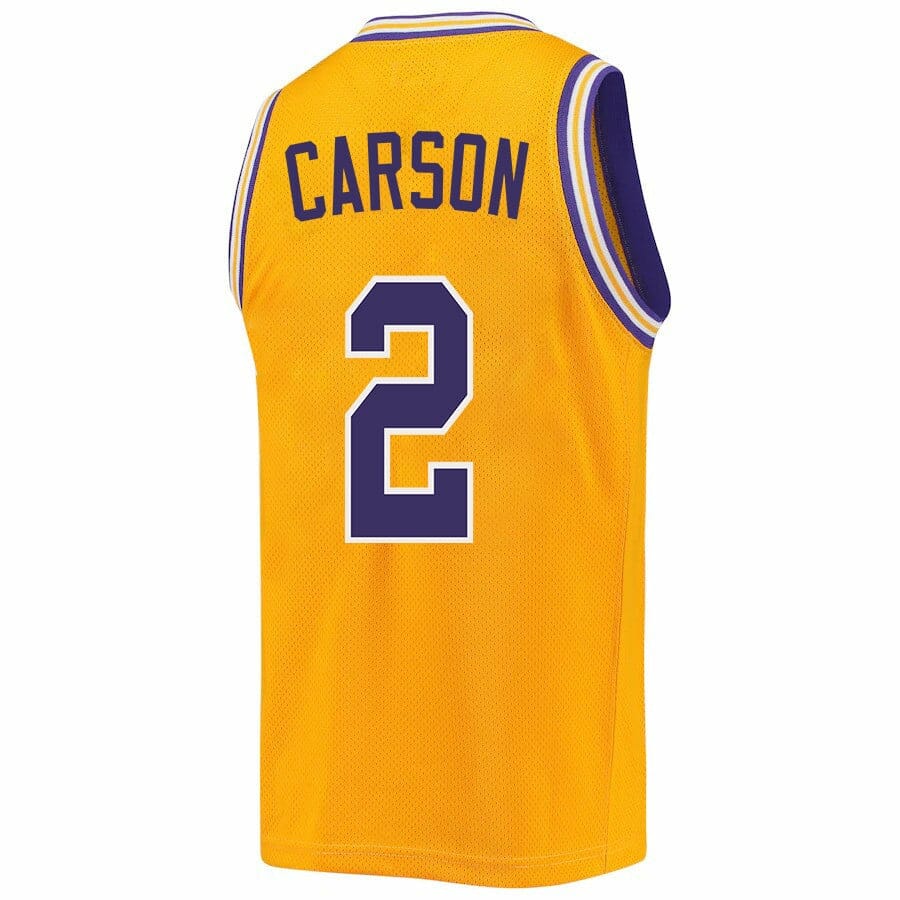 Jasmine Carson Jersey LSU Tigers Basketball 2023 NCAA College Retro Gold #2 3 Jasmine Carson Jersey LSU Tigers Basketball 2023 NCAA College Retro Gold #2 - Image 3