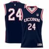 Jordan Hawkins Jersey UConn Huskies College Basketball No Name Navy #24