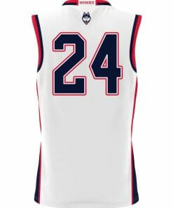 Alternative view of Jordan Hawkins Jersey UConn Huskies College Basketball White #24