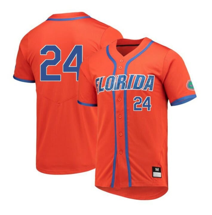 Josh Rivera Jersey Florida Gators Baseball NCAA College Orange Alumni #24 1 Josh Rivera Jersey Florida Gators Baseball NCAA College Orange Alumni #24