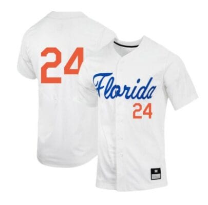 Josh Rivera Jersey Florida Gators Baseball NCAA College White Alumni #24
