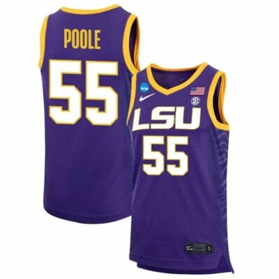 Kateri Poole Jersey LSU Tigers Basketball 2023 NCAA College Purple #551