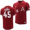 Kevin Kopps Jersey Arkansas Razorbacks College Baseball Cardinal #45