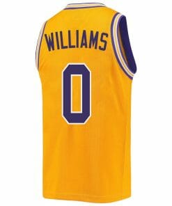 LaDazhia Williams Jersey LSU Tigers Basketball 2023 NCAA College Retro Gold 01 2