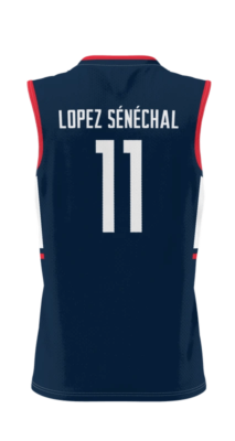 Lou Lopez Senechal Jersey UConn Huskies College Basketball Navy #11