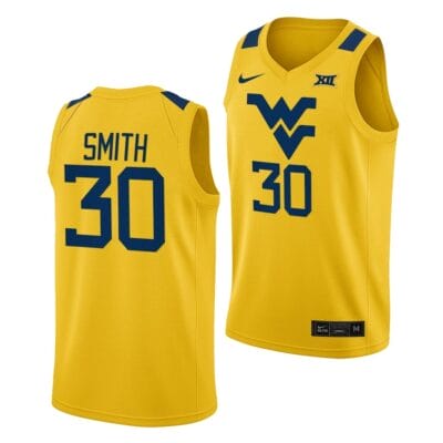 Madisen Smith Jersey West Virginia Mountaineers College Basketball NCAA eligibility Jersey 2023 WNBA Draft Yellow #30 6 Madisen Smith Jersey West Virginia Mountaineers College Basketball NCAA eligibility Jersey 2023 WNBA Draft Yellow #301