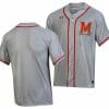 Maryland Terrapins Baseball Jersey NCAA College Team Replica Gray