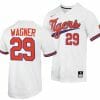 Max Wagner Jersey Clemson Tigers College Baseball White #29