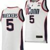 Paige Bueckers Jersey UConn Huskies College Basketball White Replica #5 4 Paige Bueckers Jersey UConn Huskies College Basketball White Replica #5