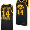 Pryce Sandfort Jersey Iowa Hawkeyes College Basketball Swingman Black