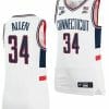 Ray Allen Jersey UConn Huskies College Basketball Alumni White #34