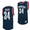 Ray Allen Jersey UConn Huskies College Basketball Navy Retro #34 3 Ray Allen Jersey UConn Huskies College Basketball Navy Retro #34