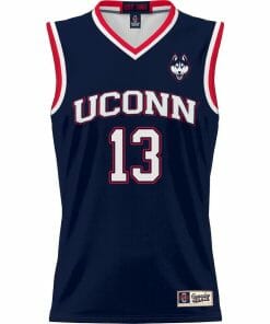 Richie Springs Jersey UConn Huskies College Basketball No Name Navy 131 1