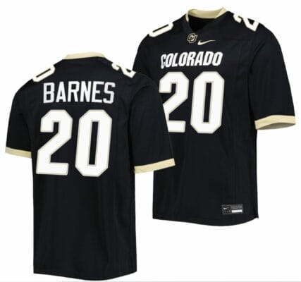 Robert Barnes Jersey Colorado Buffaloes College Football Untouchable Replica Black #20 8 Robert Barnes Jersey Colorado Buffaloes College Football Untouchable Replica Black #20