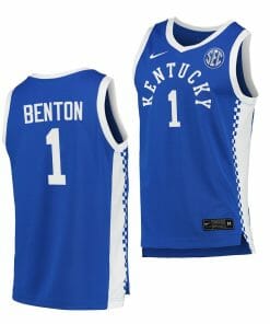 Robyn Benton Jersey Kentucky Wildcats College Basketball NCAA eligibility Jersey 2023 WNBA Draft Blue #1
