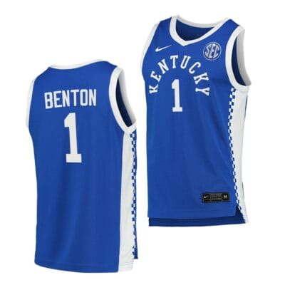Robyn Benton Jersey Kentucky Wildcats College Basketball NCAA eligibility Jersey 2023 WNBA Draft Blue #1 6 Robyn Benton Jersey Kentucky Wildcats College Basketball NCAA eligibility Jersey 2023 WNBA Draft Blue #1