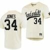 Spencer Jones Jersey Vanderbilt Commodores Baseball NCAA College Cream Alumni #34