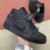 Air Jordan 1 Mid Black Silk