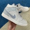 Air Jordan 1 Mid SE Grey Silver White