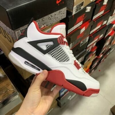 Air Jordan 4 Fire Red 14 Air Jordan 4 Fire Red