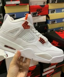 Air Jordan 4 Orange Metallic