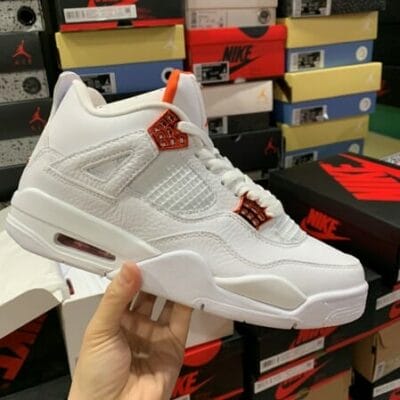 Air Jordan 4 Orange Metallic 14 Air Jordan 4 Orange Metallic