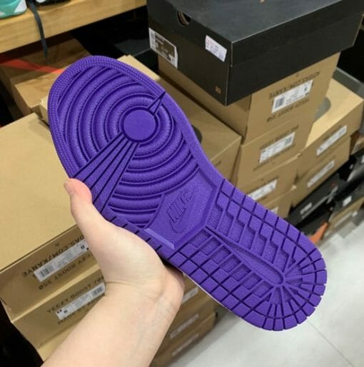 Air Jordan 1 Low Black Purple Toe Grape - Image 3